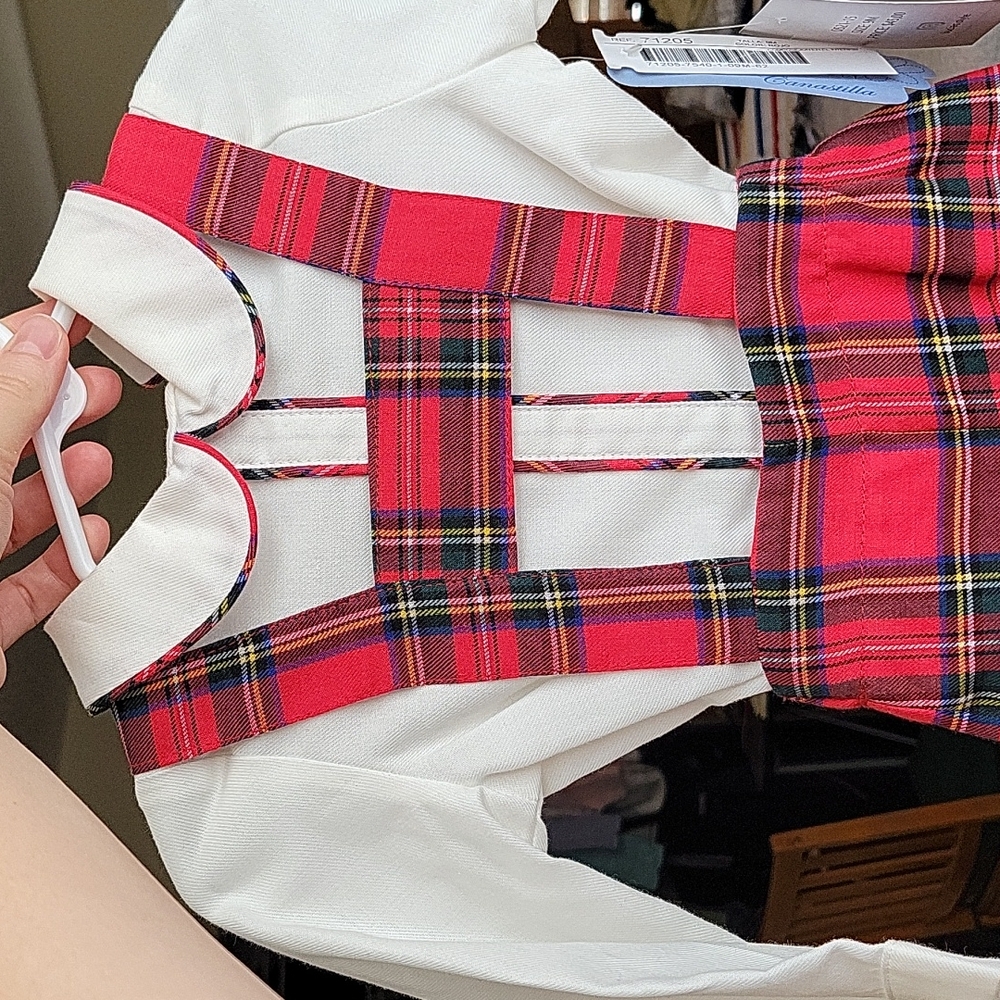NWT Spanish Boy Plaid Outfit